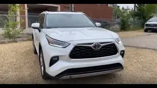 2023 Toyota Highlander Platinum | Wind Chill Pearl