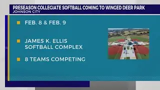 Winged Deer Park hosting preseason college softball games