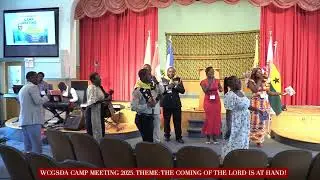 WCGSDA 2025 CAMP MEETING II SABBATH WORSHIP || DIVINE SERVICE || BABY DEDICATION II AUGUST 2ND 2025