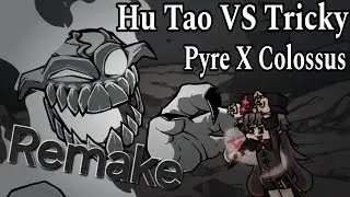 Hu tao VS Tricky (Pyre x Colossus) [FNF Mashup]@ykofcalm
