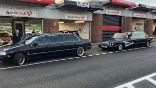  Trackday in Limousines ! Online Grudge race (slippery) 19/12/25 #brandshatch #limousine #fordfalcon
