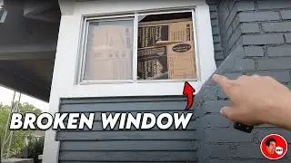 How to repair a window with PLEXIGLASS!