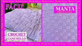 COLCHA A CROCHET 