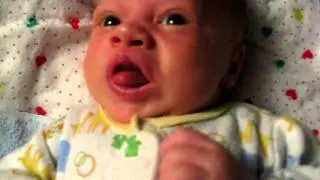 Levi's laugh at 1 month (1 of 2)