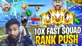 🔥10X Speed e Squad Rank Push 🚀 Full Pro Strategy Guide🔥 Solo Gameplay |