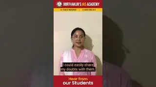 Divyangi Setia&rsquo;s road to Civil Services success | Borthakur's IAS Academy