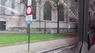 [STIB] Volvo 7900 Hybride sur la ligne 52 entre Gare Centrale et Forest Bervoets