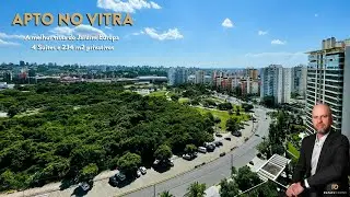VITRA Jardim Europa - Porto Alegre - Apartamento de 4 suítes mobiliado e decorado!!