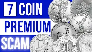 7 Silver Coin Premium Scam - Single Coin .vs. Monster Box PREMIUM comparison.