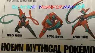 BLATANT MISINFORMATION in an official Pokémon book!!!