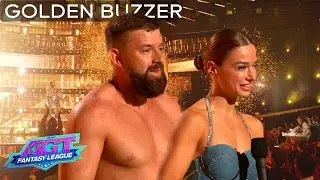 Golden Buzzer - Billy & Emily England | Finalist | AGT Fantasy League 2024