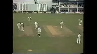 Cricket in the gloom, Taunton 1983 (JPL)