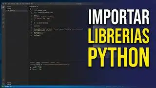 como IMPORTAR LIBRERIAS en PYTHON visual studio code 😱