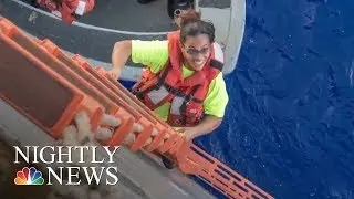 Two Sailors Rescued After Five Months Lost At Sea | NBC Nightly News