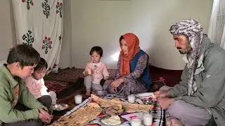 Daily routine village life Afghanistan | Cooking rural style food