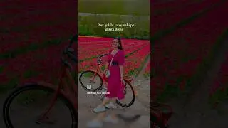 Gulabi saree nahi pn gulabi dress😅🤩 #gulbi #gulabisadi #tulip #viral  #amsterdam