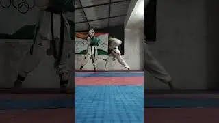 Tkd Doubling #kick #superkick #sports #youtubeshorts #shortvideo #training #viral #angel