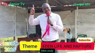 Bible study by Ev. Victor Alango at sangla SDA church crusade 2025