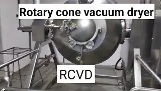 Rotary cone vacuum dryer - RCVD