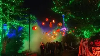 Pumpkin Eater Scare Zone at Kings Island Halloween Haunt (October 29th, 2021)