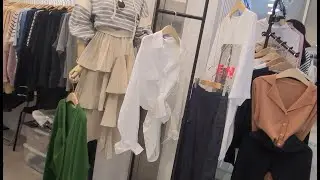 KOREA CHEAPEST SHOPPING MALL / KOREA UNDERGROUND SHOPPING / KOREAN LADIES TREND AUTUMN FASHION