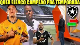 GLOBO ESPORTE BOTAFOGO! VAI ACEITAR O PROJETO, REFORÇOS E SAÍDAS! NOTÍCIAS DO BOTAFOGO DE HOJE