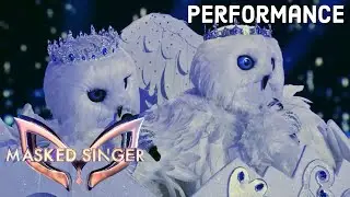 Snow Owls sing &ldquo;Because You Loved Me&rdquo; by Celine Dion | THE MASKED SINGER | SEASON 4