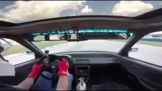 Sebring Crash Turn 3 - K20 EF Civic