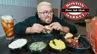 BOSTON MARKET MUKBANG