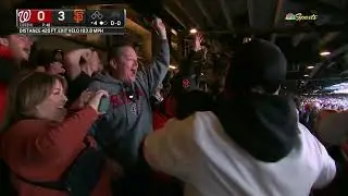 1st game, 1st hit, 1st HOMER! Casey Schmitt launches his 1st career home run in front of his family!