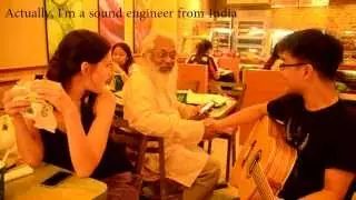 Singing About My Life to Random Strangers in Public (Singapore)