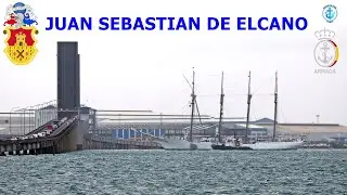 JUAN SEBASTIAN DE ELCANO cruzando el puente carranza
