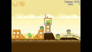 Angry Birds Mighty Hoax 5-2 Walkthrough 3 Star