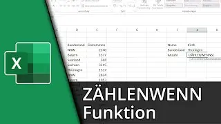 Excel Zählenwenn Funktion | =ZÄHLENWENN / ZÄHLENWENNS()  ✅ Tutorial