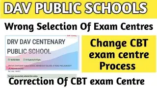 CBT WRONG Selection Exam Centres