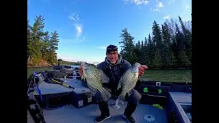 Wabigoon Lake Fall Crappie Fishing