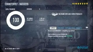 PAYDAY 2: Ex-President SMG Death Sentence Build