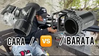 (Scope CAM barata 🆚 Scope cam cara) cuál es mejor de las dos 2️⃣ #sniperking  #scope 