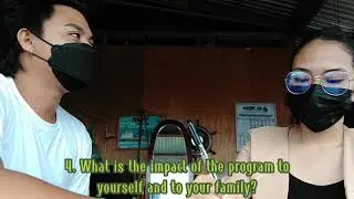 Interview with the person who is a member of 4P's Program. (Educational Purposes only)