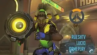 RueshTV tries Overwatch - Lucio