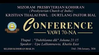 Selesih Kohhran Zaipawl | Durtlang Pastor Bial KTP Conference Vawi 70-na | 2026 | Zirtawpni Zan.