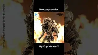 Hiya toys Monster X now on preorder #godzilla #hiyatoys @KowkisStore #godzillamillennium #preorder