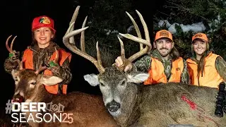 Snow Day STUD &ndash; Forrest SMOKES a Big 9 & Lola Drury's FIRST BUCK | Deer Season 25