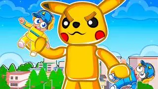 CUIDADO COM PIKACHU GIGANTE NO ROBLOX - Brancoala Games