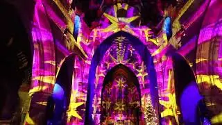 Luxmuralis 'Starlight' at Kilkenny Yulefest 2025 St Canice's Cathedral