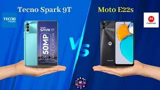 Tecno Spark 9T Vs Moto E22s - Full Comparison [Full Specifications]