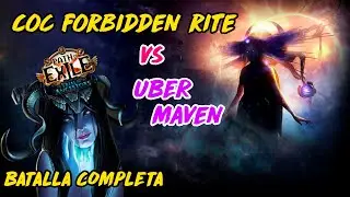 Coc Forbidden Rite - Uber Maven batalla completa