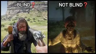 Who's Really Blind? Blind Man Cassidy Vs Blind Soothsayer - RDR2