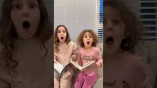 Sierra teaches Rhia not to open the door to strangers - lesson for kids