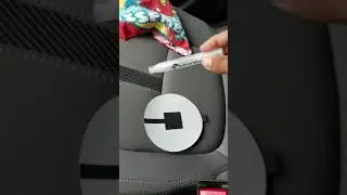 how to fix your uber stickers 100% fix best method no glue or tape.